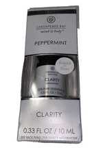 Chesapeake Bay Mind & Body 100% Pure Essential Oil “clarity” Peppermint New
