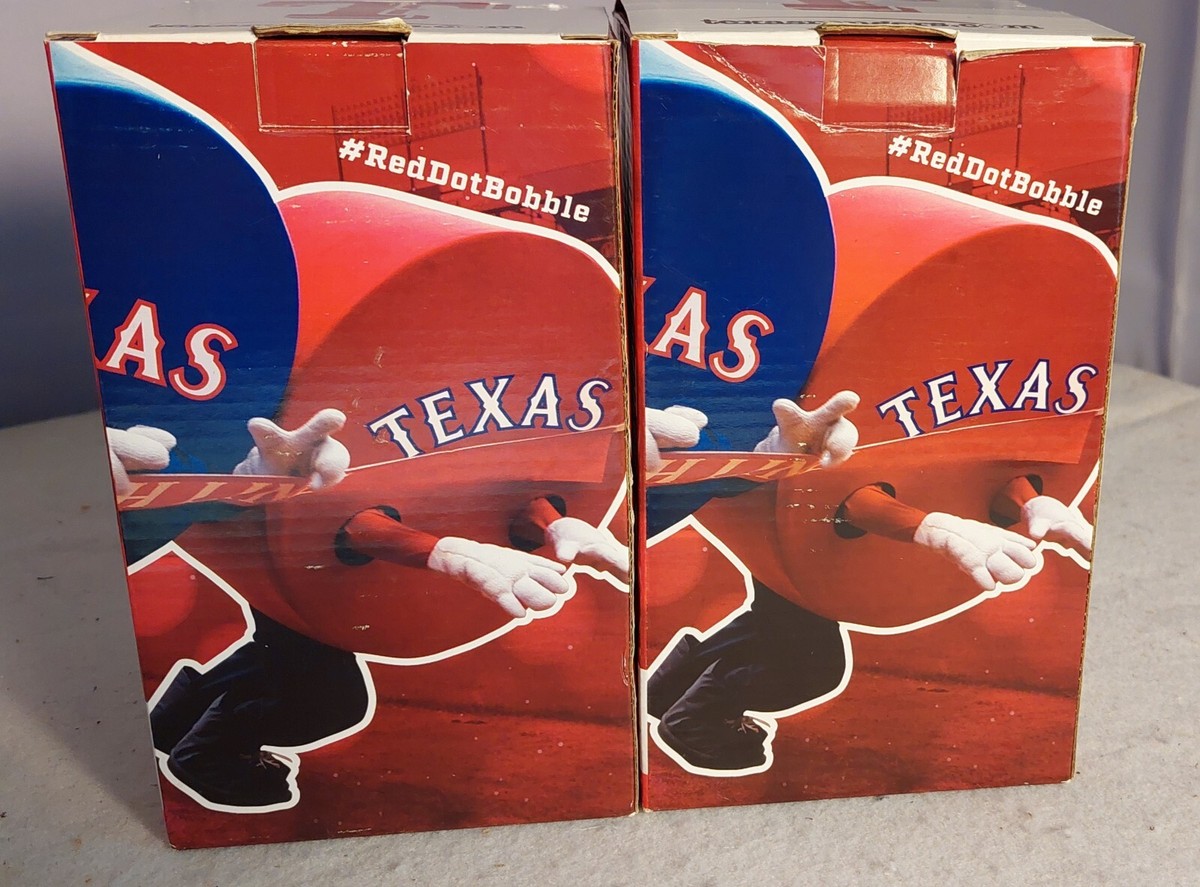 NIB Texas Rangers Red Dot Bobblehead 2016 | eBay