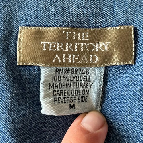 The Territory Ahead Soft Denim Button Up - Picture 4 of 5