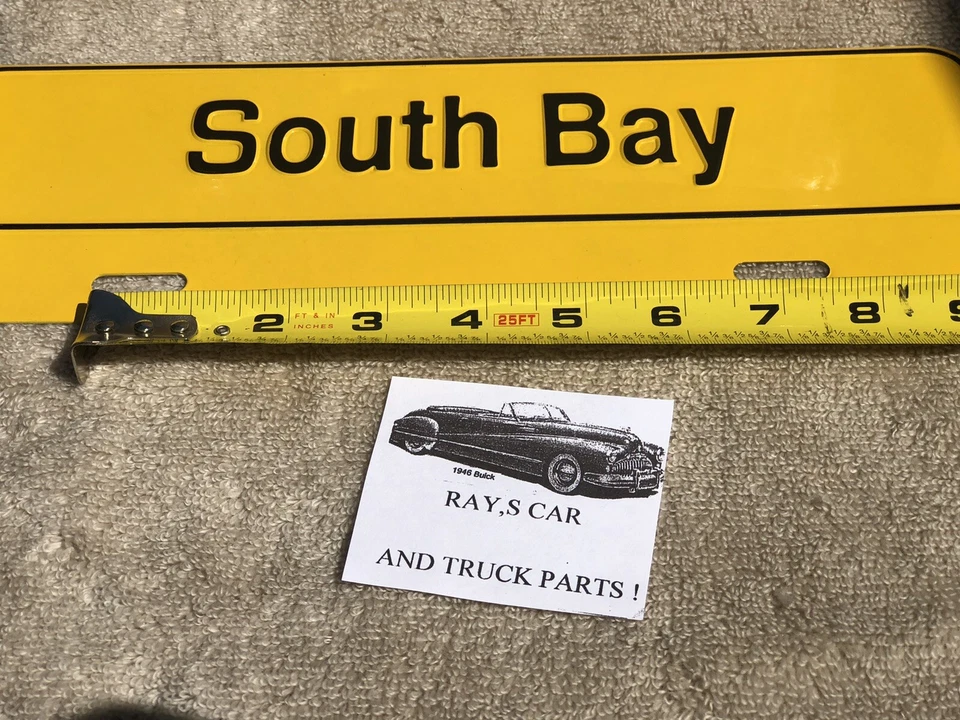 NUEVO TOPPER DE MATRÍCULA UNIVERSAL SOUTH BAY. Foto 3 de 4