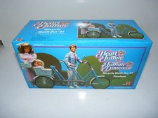 vélo tandem barbie la famille doucoeur mattel 2685 / neuf scellé / année 1985