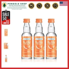 bubly Drops Peach Flavor 1.36 Fl Oz Pack of 3 Zero Calorie Hydration Drink Mix