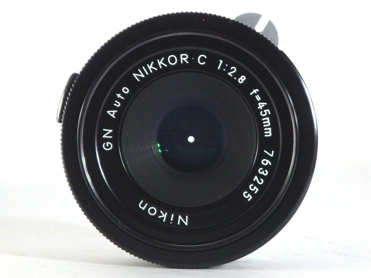 Nikon GN Auto NIKKOR C 45mm f/2.8 Non Ai MF Prime Lens Japan Nikon GN Auto NIKKOR C 45mm f/2.8 Non Ai MF Prime Lens Japan