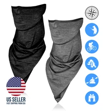 Unisex Versatile Face Bandana Reusable Face Mask Cover Motorcycle Neck Gaiter