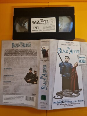 VHS Video Kassette THE BLACK ADDER Rowan Atkinson 