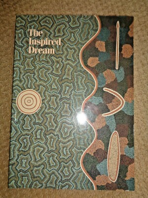 THE INSPIRED DREAM Art ABORIGINAL AUSTRALIA 1988 by West Boomerangs Tools Vision