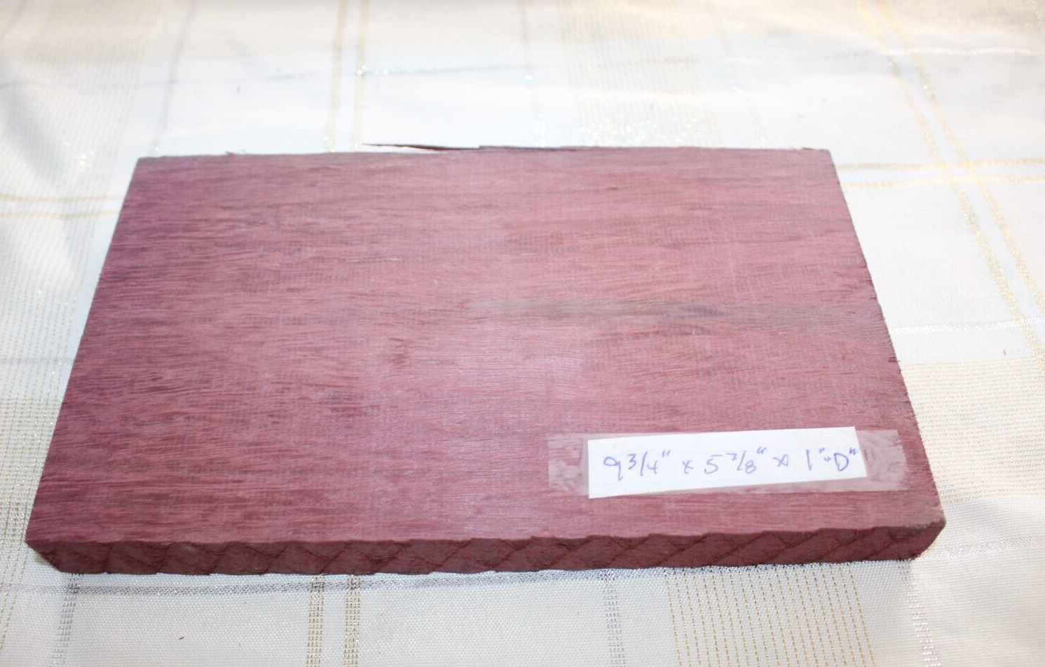 Beautiful Purpleheart Turning Wood Block 9 3/4" x 5 7/8" x 1" (D) eBay