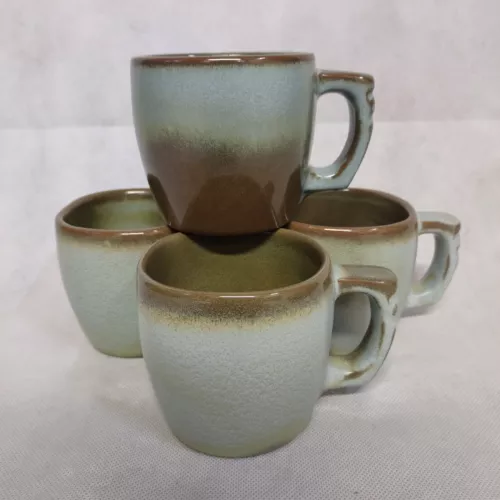 Frankoma Woodland Moss 5C Coffee Cup Mug 4