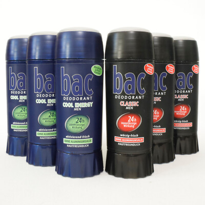 Bac Deo Stick Classic Men / Cool Energy 10,99  * (91,58  /L) 3 Stück Dreierpack
