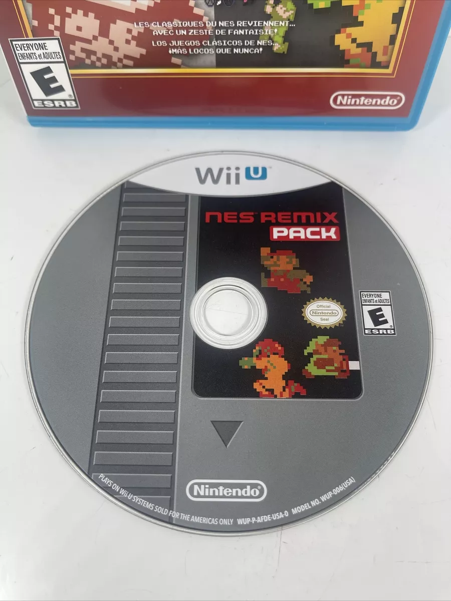 NES Remix Pack (Nintendo Wii U, 2014) Game Nintendo Selects Complete In Box  CIB