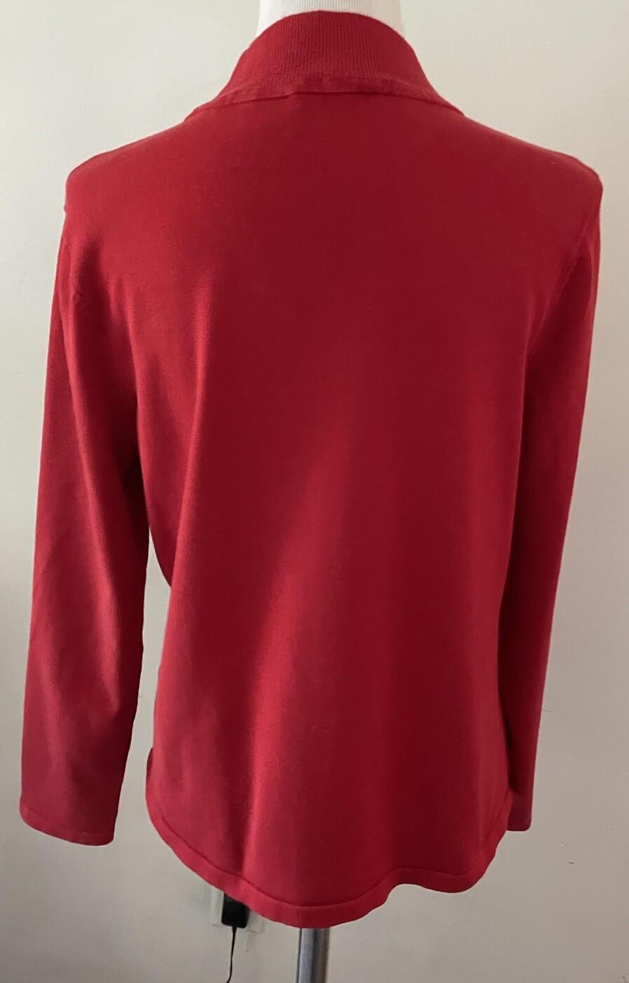Pendleton Turtleneck Red Long Sleeve Pullover Top… - image 3