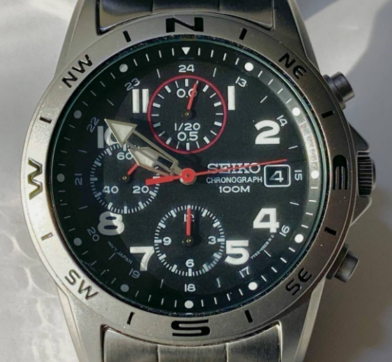 SEIKO CHRONOGRAPH Quartz men 7T92-0DX0 From Japan | eBay
