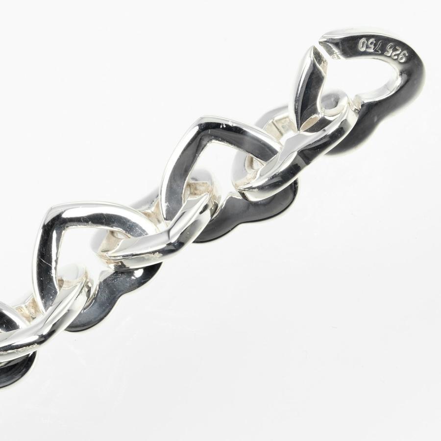 TIFFANY & CO. Authentic Heart Link Bracelet Silver 925 TIFFANY & CO. Authentic Heart Link Bracelet Silver 925