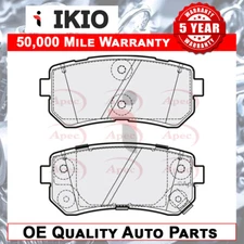 Fits Sportage Soul Tucson 1.6 CRDi 1.7 2.0 Brake Pads Set Rear Ikio 58302D7A00