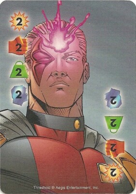 Marvel OVERPOWER MULTIPOWER 2 power card - Threshold - 2M - 2 M - IMAGE