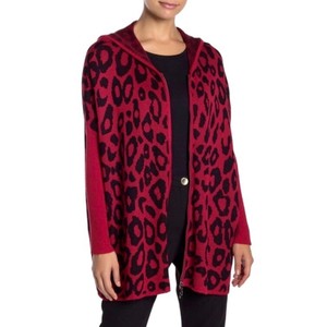 red cheetah sweater