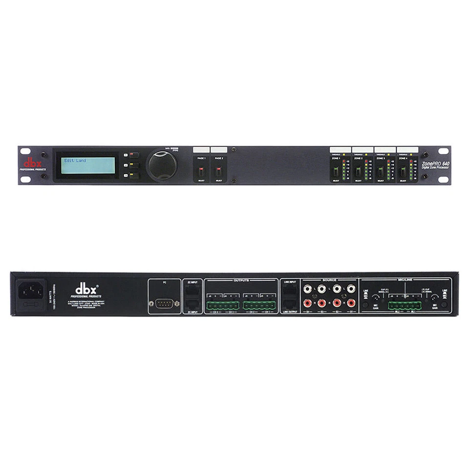 dbx ZonePRO 640 Digital Zone Processor - Image 2 of 2