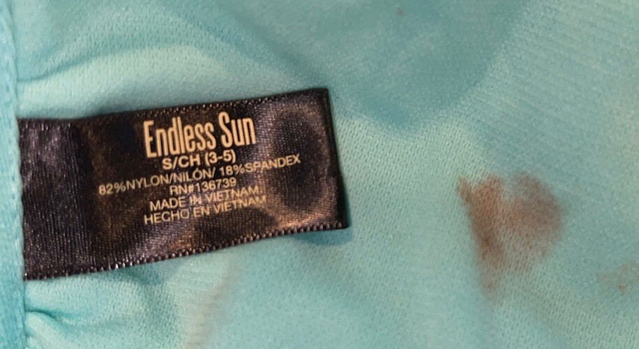 Women’s Endless Sun Bikini Top With Adjustable Straps Black Size S