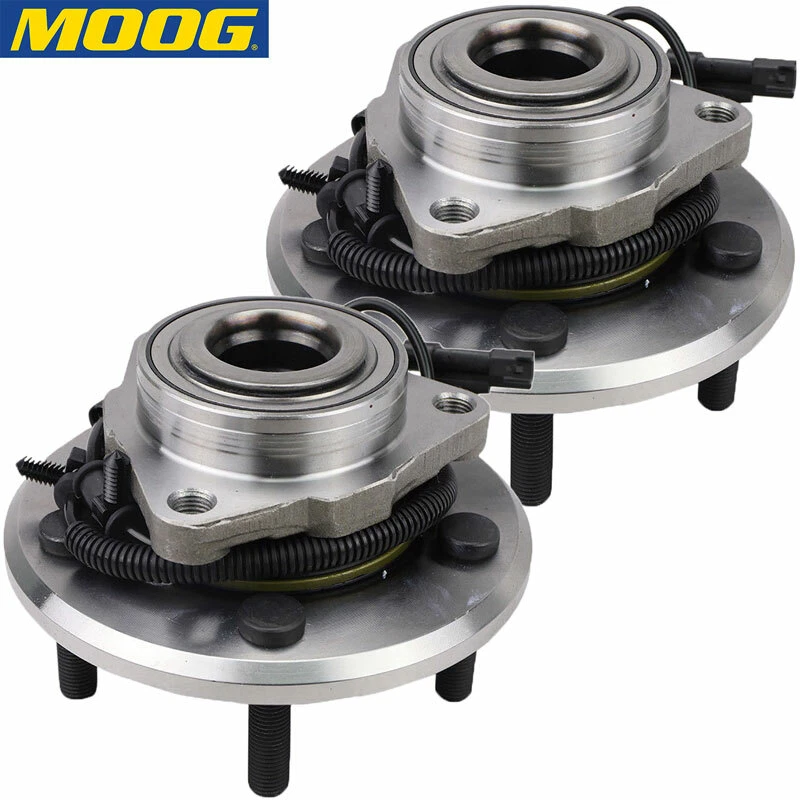 Conjunto de buje de cojinete de rueda delantera MOOG para Dodge Ram 1500 2012 2013 2014-2018 Foto 4 de 4