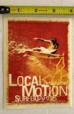 Vintage Local Motion Sticker    ***FREE SHIPPING***