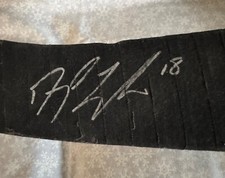 Philadephia Flyers Daymond Langkow autographed stick blade-COA