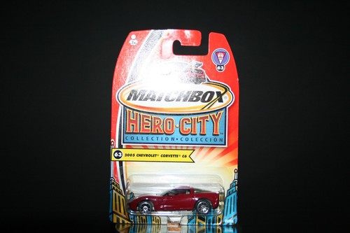 Matchbox 2003 #MB630 - Card #63 * Hero City - Chevrolet Corvette C6