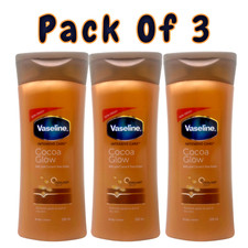 Pack of 3 Vaseline Intensive Care Cocoa Glow Body Lotion   100ml Each