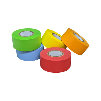 Lab Labeling Tape 500in L x 1in W on 1in Core for Color Coding and Marking