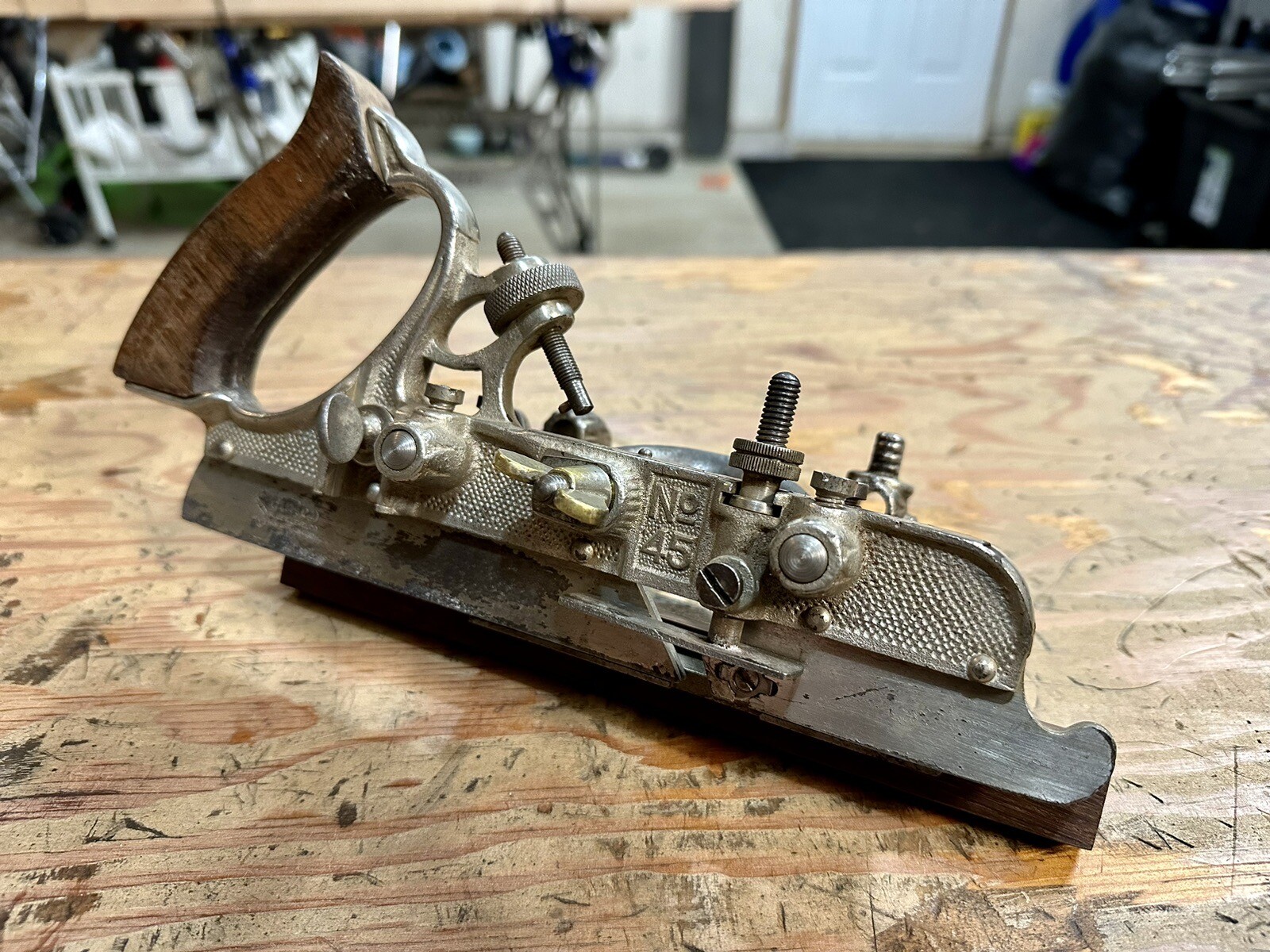 Stanley No 45 Combination Woodworking Hand Plane eBay