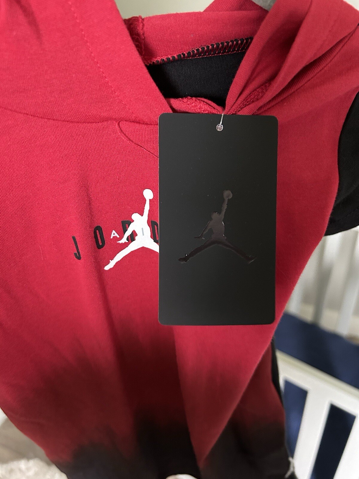 Jordan Baby Hooded Jumpsuit Size 18 Month