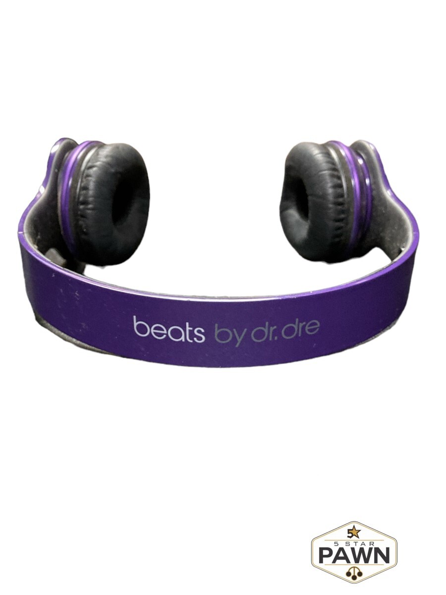 Beats Dr Dre Solo Hd Wired Headphones Purple Pre-Owned Great