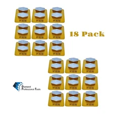 18 PK Grinding Discs for Husqvarna PG series Concrete Grinders 60 Grit Hard Bond