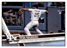 F287 ROB SEGEDIN FAHTER'S DAY BLUE 2017 TOPPS SERIES 2 4/50 LA DODGERS #413