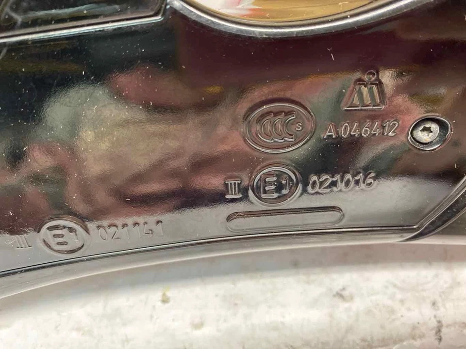 Espelho de porta BMW 640I 16 a 19 lado direito vermelho aquecido escurecimento automático OEM 51167394126 - Imagem 3 de 4