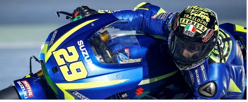 #AI29 LIMITED EDITION ANDREA IANNONE AGV CORSA-R MOTOGP WINTER TEST CRASH  HELMET | eBay