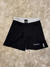 Sanabul Wrestling Shorts Mens 34 MMA Boxing Martial Arts Fitness Workout Black