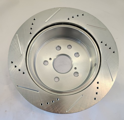 Power Stop - JBR1570XR - RR Drilled & Slotted Rotors - fits 2013-20 Lexus Models - Picture 3 of 3