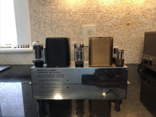 Interelectronics Coronation One Hundred 40 watt Broadcast Mono Tube Amplifier