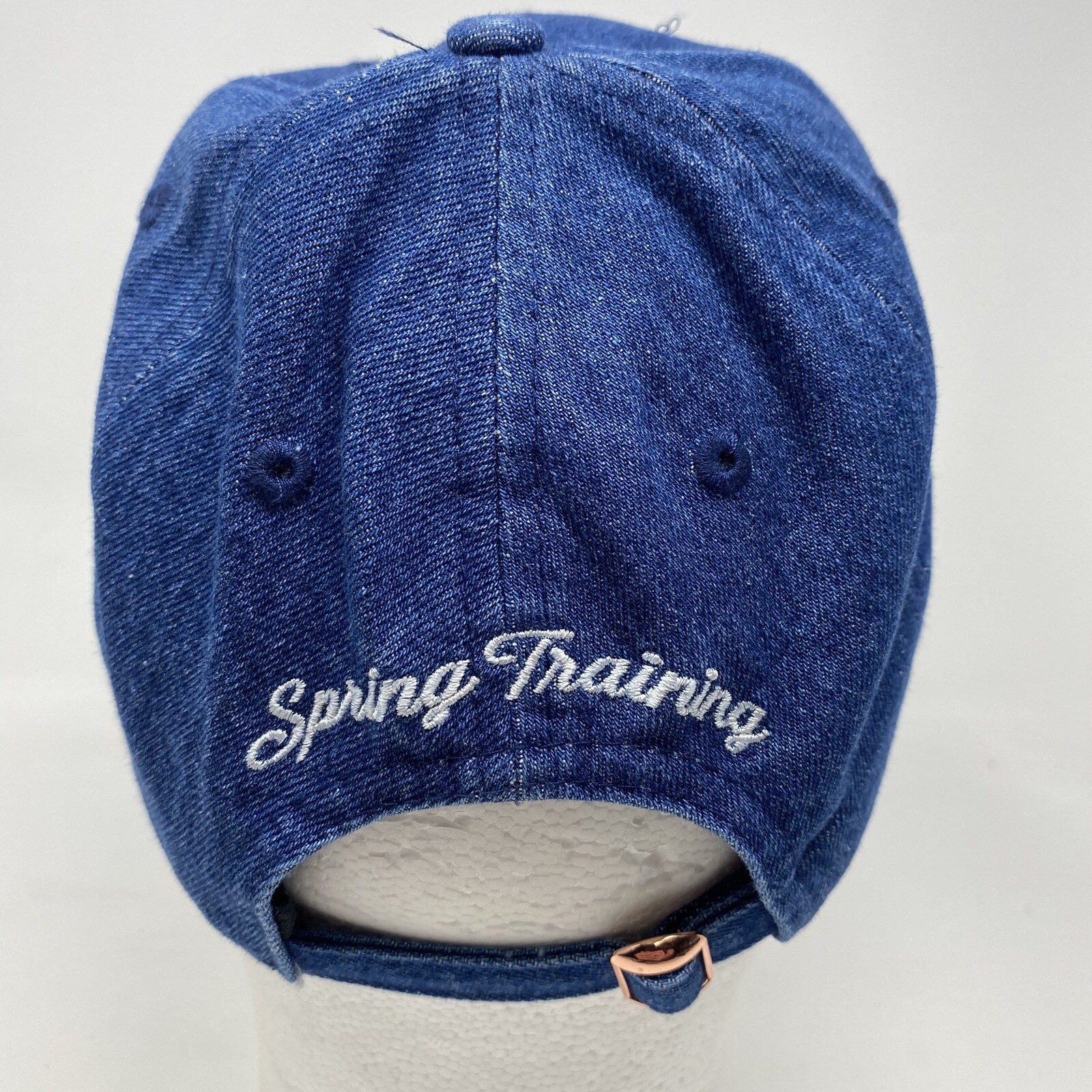 Spring Training Cap Texas Rangers Womens New Era TEXAS RANGERS 9Twenty 920 Denim Spring Training ...