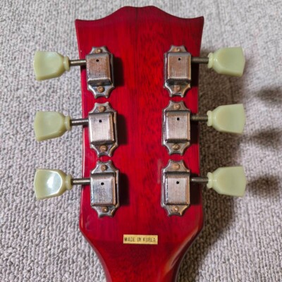 ギター ESP GrassRoots Les Paul Limited model Grass Roots By ESP G-LP-CTM FM See Thru Pink Electric Guitar