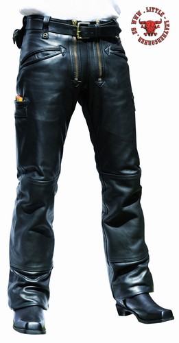 Lederhose Craftsman Biker Glattleder Zunfthose Skorpion Gr.54 Motorradlederhose  - Bild 9 von 10