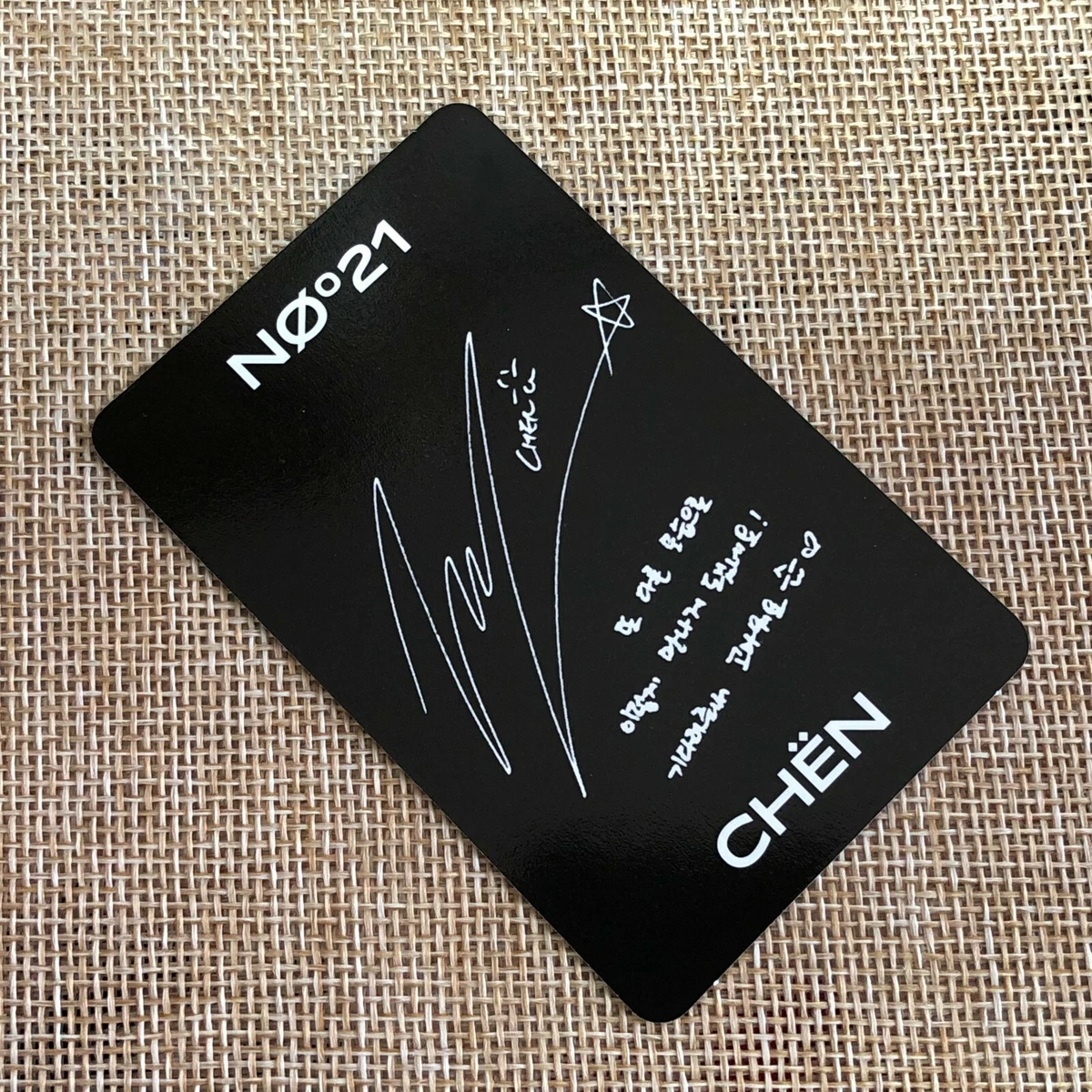喜ばれる誕生日プレゼント exo chen トレカ チェン カード prepaid