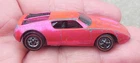 Hot Wheels Redline 1970 USA AMX/2 in Pink W/Black Interior