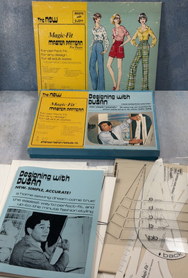 1974 Designing with Dusan Magic Fit Master Pattern American Fashion Institute