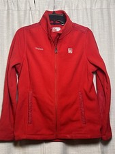 Chick-fil-A Oobe Team Style Red Fleece Jacket Employee Uniform Size M