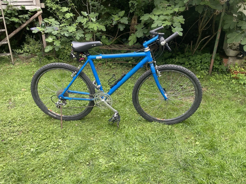 Speed Mountainbike, Mit Erfahrung, 3 Gangschaltung, Blau - Bild 4 von 4