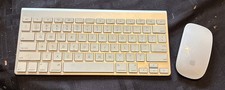 Apple Keyboard And Mouse A1314/A1657 Untested...