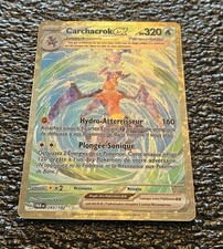 Carte Pokémon Carchacrok EX 245/182 Faille Paradoxe - FR