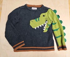 Ministry Of Rascals Dinosaur 3D Boys Sweater Size 5