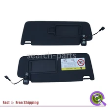 2* Front Sun Visor Panel With Makeup Mirror For VW Golf 7 SportsVan Jetta MK7 US